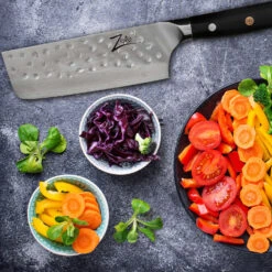 Alpha-Royal Japanese Serie 6" Nakiri Kochmesser Damaszener-Stahl -Heimladen 10038994 de 0003 logo