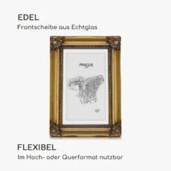 Regent Bilderrahmen Rechteckig 17 X 12 Cm Fotos Passepartout Glas Rokoko -Heimladen 10039336 de 0003 logo