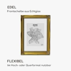 Regent Bilderrahmen Rechteckig A4 Fotos Passepartout Glas Rokoko -Heimladen 10039340 de 0003 logo