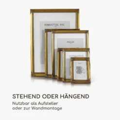 Regent Bilderrahmen Rechteckig A4 Fotos Passepartout Glas Rokoko -Heimladen 10039340 de 0005 logo