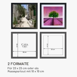 Camden Bilderrahmen 23 X 23 Cm Und 10 X 10 Cm Passepartout Echtholz 14 Camden Bilderrahmen 23 X 23 Cm Und 10 X 10 Cm Passepartout Echtholz -Heimladen 10039351 de 0006 logo