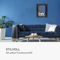 Ipswich Wandspiegel Massivholzrahmen Rechteckig 53 X 42 Cm -Heimladen 10039378 de 0003 logo