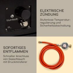 Corinth Gas-Feuerstelle 40.000BTU/13kW Abdeckung Edelstahlbrenner -Heimladen 10039407 de 0005 logo