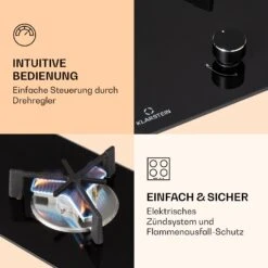 Trifecta 1 Gaskochfeld 1-flammig Starkbrenner Glaskeramik 13 Trifecta 1 Gaskochfeld 1-flammig Starkbrenner Glaskeramik -Heimladen 10039420 de 0005 logo