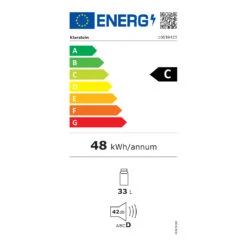 Beersafe M Crystal White Kühlschrank 33 Ltr 2 Böden Glastür Edelstahl 13 Beersafe M Crystal White Kühlschrank 33 Ltr 2 Böden Glastür Edelstahl -Heimladen 10039423 energy label