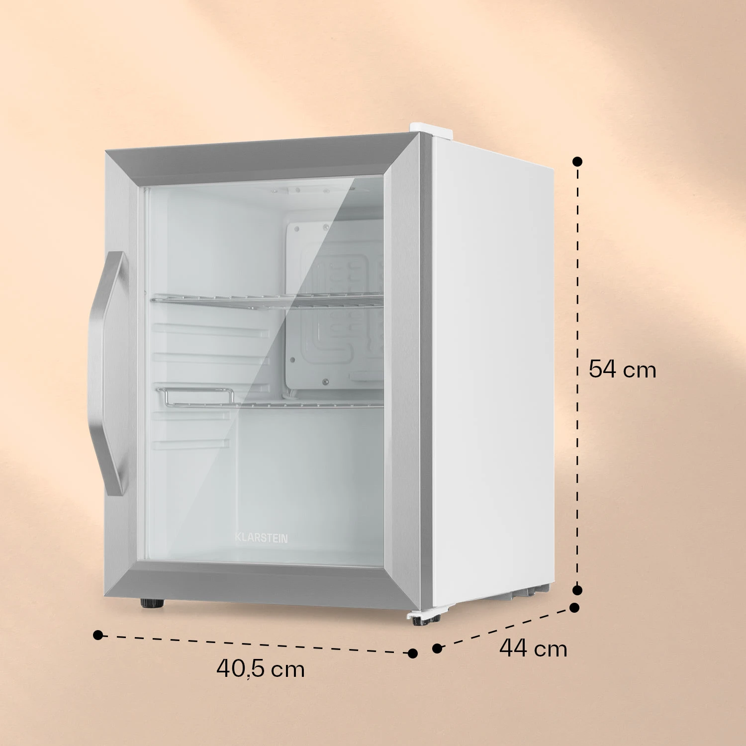 Beersafe M Crystal White Kühlschrank 33 Ltr 2 Böden Glastür Edelstahl 7 Beersafe M Crystal White Kühlschrank 33 Ltr 2 Böden Glastür Edelstahl – Bild 5