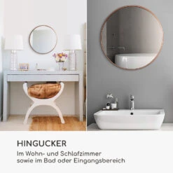 Fournier Wandspiegel Metallrahmen Rund Ø 40 Cm -Heimladen 10039434 de 0003 logo