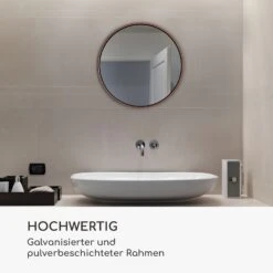 Fournier Wandspiegel Metallrahmen Rund Ø 40 Cm -Heimladen 10039434 de 0004 logo