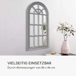 Savile Französischer Fensterspiegel Holzrahmen 86 X 46 Cm -Heimladen 10039440 de 0003 logo