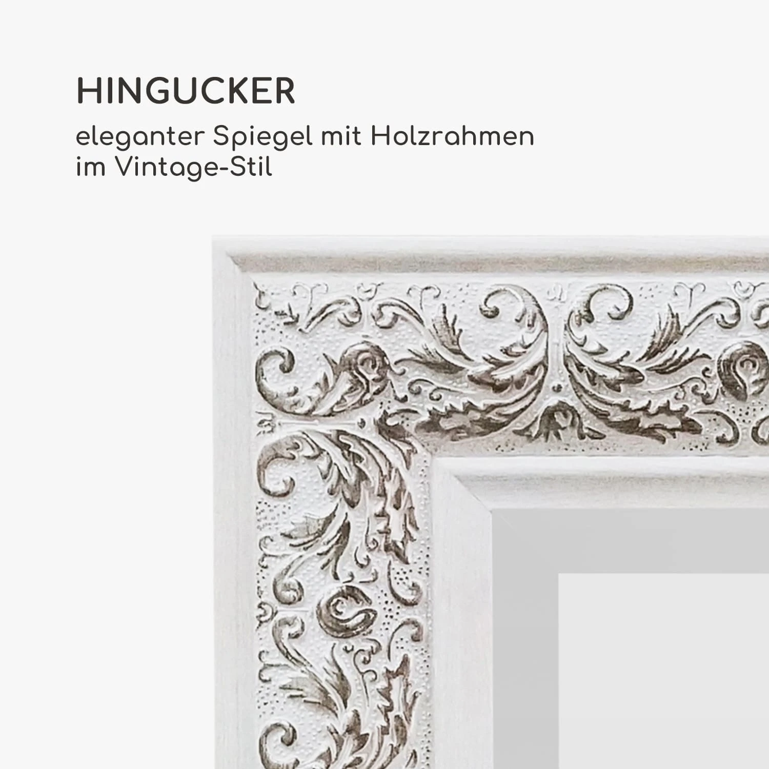 Greenford Spiegel Holzrahmen Rechteckig 130 X 45 Cm Vintage 6 Greenford Spiegel Holzrahmen Rechteckig 130 X 45 Cm Vintage – Bild 4