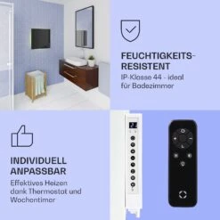 Mojave 500 Smart 2-in-1 Heizgerät Infrarot Konvektor 60x60cm 500W RGB-Licht -Heimladen 10039810 de 0006 logo