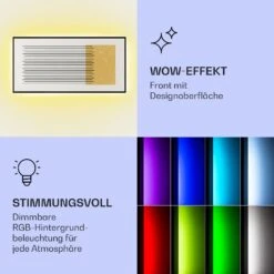 Mojave 1000 Smart 2-in-1 Heizgerät Infrarot Konvektor 120x60cm 1000W RGB-Licht 12 Mojave 1000 Smart 2-in-1 Heizgerät Infrarot Konvektor 120x60cm 1000W RGB-Licht -Heimladen 10039826 de 0003 logo