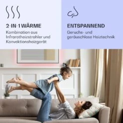 Mojave 1000 Smart 2-in-1 Heizgerät Infrarot Konvektor 120x60cm 1000W RGB-Licht 13 Mojave 1000 Smart 2-in-1 Heizgerät Infrarot Konvektor 120x60cm 1000W RGB-Licht -Heimladen 10039826 de 0004 logo