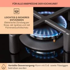 Illuminosa Domino Gaskochfeld 2-flammig Sabaf-Brenner Glaskeramik 15 Illuminosa Domino Gaskochfeld 2-flammig Sabaf-Brenner Glaskeramik -Heimladen 10039896 de 0005 usp