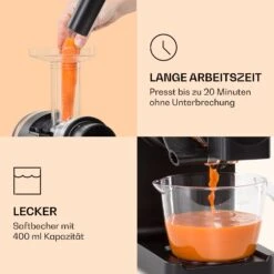 Bella Elegance Saftpresse 200 W 400 Ml BPA-frei -Heimladen 10039899 de 0004 logo