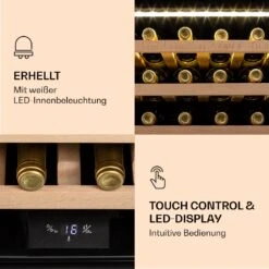 Vinsider 24 Built-In Uno Weinkühlschrank Einbaugerät 1 Zone 24 Flaschen Edelstahl 14 Vinsider 24 Built-In Uno Weinkühlschrank Einbaugerät 1 Zone 24 Flaschen Edelstahl -Heimladen 10039913 de 0005 logo