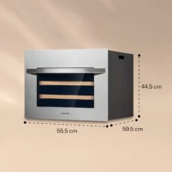 Vinsider 24 Built-In Uno Weinkühlschrank Einbaugerät 1 Zone 24 Flaschen Edelstahl 15 Vinsider 24 Built-In Uno Weinkühlschrank Einbaugerät 1 Zone 24 Flaschen Edelstahl -Heimladen 10039913 yy 0006 logo