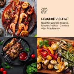 Grillmeile 4400 Elektrogrill Plancha 2x2200W Grillplatte Edelstahl -Heimladen 10039915 de 0004 logo