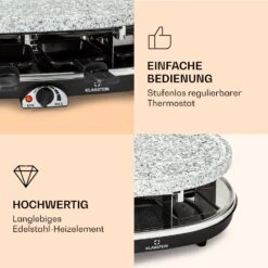 All-U-Can-Grill Raclette Raclette-Grill 4-in-1 Zubehör Für 8 Personen -Heimladen 10039923 de 0004 logo