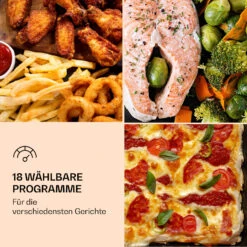 Vigor Air Heißluftfritteuse 1800 W 30 Liter 18 Programme -Heimladen 10039941 de 0004 logo