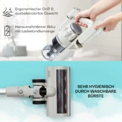 LARMA Staubsauger Kabellos Beutellos Akku 45 Min Laufzeit Max. LED -Heimladen 10040033 de 0006 logo