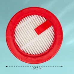 LARMA Staubsauger Ersatzfilter EPA E12 Waschbar -Heimladen 10040036 yy 0004 dimensions