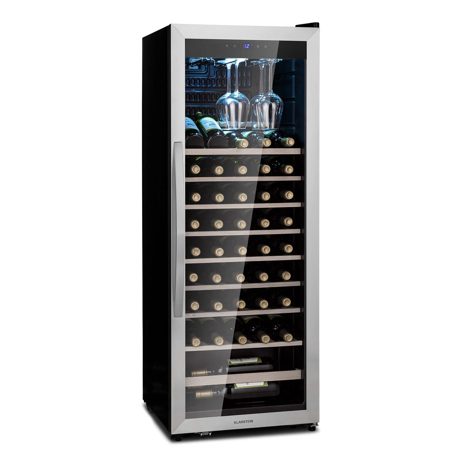Vinamour 46 Uno Weinkühlschrank 1 Zonen 155 L/46 Fl. 4-18 °C Edelstahl 3 Vinamour 46 Uno Weinkühlschrank 1 Zonen 155 L/46 Fl. 4-18 °C Edelstahl