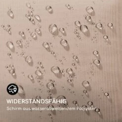 Blumfeldt Bayonne Sonnenschirm 130 X 180 Cm Polyester UV 50 Solar LED -Heimladen 10040103 de 0007 logo