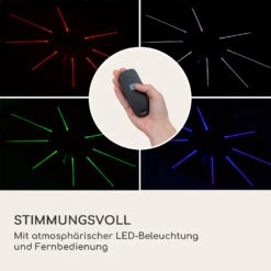 Blumfeldt Calais Sonnenschirm LED Aluminium-Rahmen Polyester-Bespannung UV 50 -Heimladen 10040120 de 0003 logo