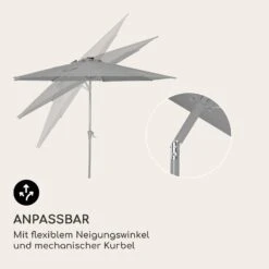 Blumfeldt Calais Sonnenschirm LED Aluminium-Rahmen Polyester-Bespannung UV 50 -Heimladen 10040120 de 0004 logo