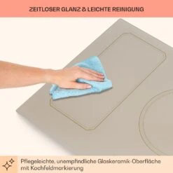 Victoria 5 Flex Induktionskochfeld Einbau 7400W 2 Flexzonen Timer -Heimladen 10040204 de 0008 usp