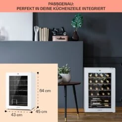 Shiraz 20 Uno Weinkühlschrank 53l 20Fl Touch-Bedienfeld 5-18°C 15 Shiraz 20 Uno Weinkühlschrank 53l 20Fl Touch-Bedienfeld 5-18°C -Heimladen 10040216 de 0006 usp