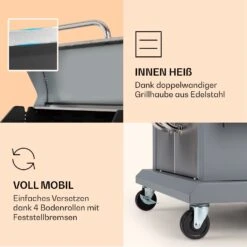 Lucifer 3 Gasgrill 3 X 3,6 KW Brenner 60x45cm Grill Edelstahl Mobil 15 Lucifer 3 Gasgrill 3 X 3,6 KW Brenner 60x45cm Grill Edelstahl Mobil -Heimladen 10040280 de 0006 logo