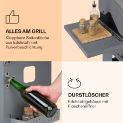 Lucifer 4 Gasgrill 4 X 3,6 KW Brenner 69x45cm Grill Edelstahl Mobil -Heimladen 10040281 de 0005 logo