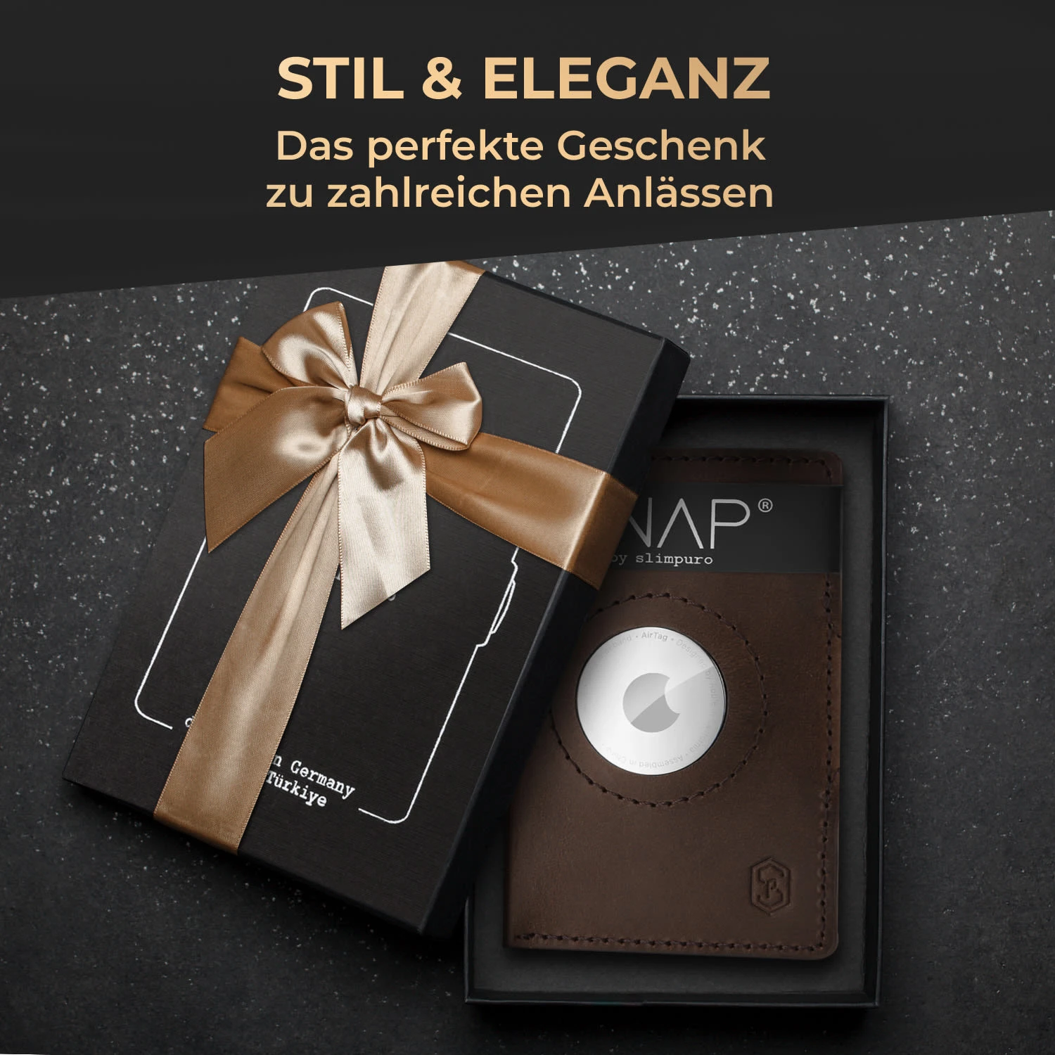 ZNAP Airtag Wallet 12 Karten Münzfach 9x1,8x6 Cm (BxHxT) RFID-Schutz 10 ZNAP Airtag Wallet 12 Karten Münzfach 9x1,8x6 Cm (BxHxT) RFID-Schutz – Bild 8