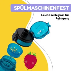 Schmatzfatz Trinkflasche Sportflasche 500 Ml 24 Cm Tritan -Heimladen 10040333 de 0004 usp