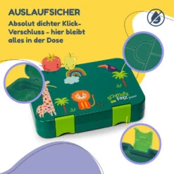 Junior Lunchbox 6 Fächer 21,3 X 15 X 4,5 Cm (BxHxT) BPA-frei -Heimladen 10040342 de 0003 usp
