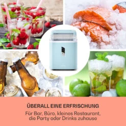 Albaron Eiswürfelmaschine Bullet-Eis 12 Kg / 24 H 1,5 Ltr. Display -Heimladen 10040344 de 0003 logo