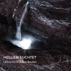 Stonehenge XL Solarbrunnen LED-Beleuchtung Polyresin Li-Ionen-Akku -Heimladen 10040348 de 0004 logo