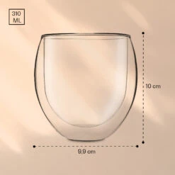 DUOS Jumbo Doppelwandiges Thermoglas 310ml Borosilikatglas Handgemacht 12 DUOS Jumbo Doppelwandiges Thermoglas 310ml Borosilikatglas Handgemacht -Heimladen 10040374 yy 0006 logo