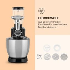 Renata Rossa Küchenmaschine 3-in-1 2000W 2,7PS 5Ltr Edelstahl BPA-frei 14 Renata Rossa Küchenmaschine 3-in-1 2000W 2,7PS 5Ltr Edelstahl BPA-frei -Heimladen 10040500 de 0005 logo