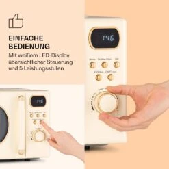 Julieta Mikrowelle Mit Grill 20l 700 / 800 W Ø25,5cm 8 Programme -Heimladen 10040731 de 0005 logo