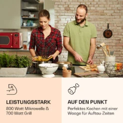 Julieta Mikrowelle Mit Grill 20l 700 / 800 W Ø25,5cm 8 Programme -Heimladen 10040732 de 0002 logo