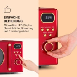 Julieta Mikrowelle Mit Grill 20l 700 / 800 W Ø25,5cm 8 Programme -Heimladen 10040732 de 0005 logo