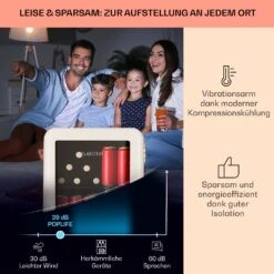 PopLife 48 Getränkekühler Kühlschrank 0-10 °C Retro-Design -Heimladen 10040737 de 0003 usp