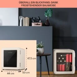 PopLife 48 Getränkekühler Kühlschrank 0-10 °C Retro-Design -Heimladen 10040737 de 0006 usp