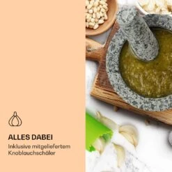 Mörser Mit Stößel 360 Ml Geriffelte Innenseite Rutschfest -Heimladen 10040838 de 0004 logo