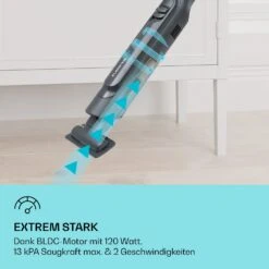 LARMA Akku-Handstaubsauger Kabellos Beutellos Akkubetrieben 32 Min Laufzeit Max. -Heimladen 10041135 de 0005 usp