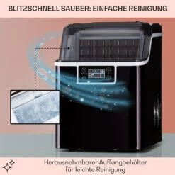 Chios Eiswürfelmaschine 20 Kg/24 H Auto-Clean 3,2-Liter Wassertank 13 Chios Eiswürfelmaschine 20 Kg/24 H Auto-Clean 3,2-Liter Wassertank -Heimladen 10041144 de 0005 logo