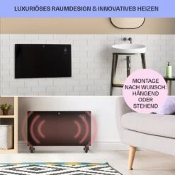 Bansin Crystal Smart Konvektions-Heizgerät 2500W 5 - 50 °C App-Steuerung -Heimladen 10041211 de 0007 usp